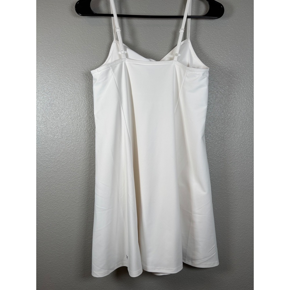Old Navy Active Powersoft White Sleeveless Mini Dress Go-Dry Size M Graduation - Picture 5 of 8